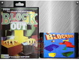 Blockout, Игра для Сега (Sega Game)
