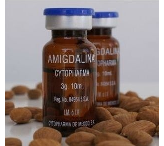 Амигдалин инъекции: 10 ампул, в каждой по 3 грамма чистого амигдалина (лаэтрила) производство - Мексика/1