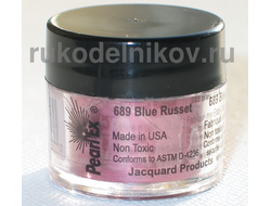 Pearl Ex, blue russet 689, вес-3 гр.