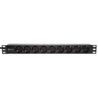 Сетевой фильтр 5bites Блок розеток PDU919A-04 9S / AL / 1U / 19&quot; / 2M*3G*1.5MM2 / VDE