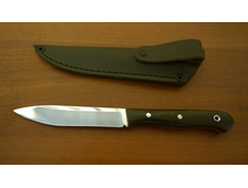 Кухонный нож №1 цельнометаллический из 95Х18 с венге