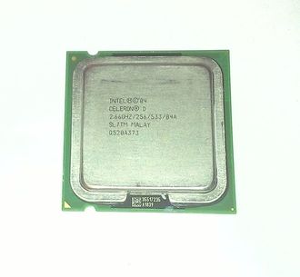 Процессор Intel Celeron D 2.66Ghz socket 775 (комиссионный товар)