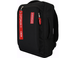 Рюкзак сумка для ноутбука 15.6 - 17.3 дюймов Optimum, черный