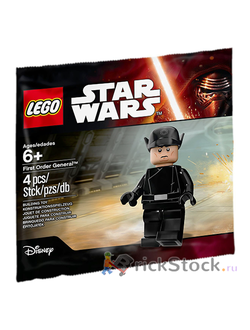 Внешний Вид Промо–Набора Lego # 5004406 «Коллекционная Минифигурка: Генерал Первого Ордена»