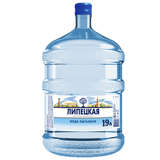Вода питьевая первой категории «Липецкая» 19 л
