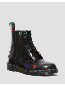 Ботинки Dr. Martens 1460 Rainbow Patent black