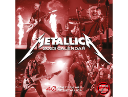 Metallica Official Календарь 2023, Перекидные календари в Москве, Intpressshop