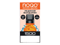 Картридж NOQO Basic Pod Ледяной Мандарин Затяжек 1500