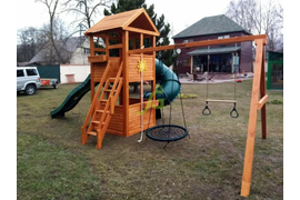Детская площадка IgraGrad Клубный домик с трубой