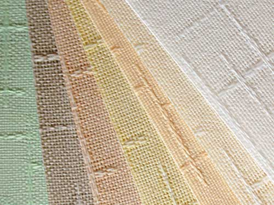 "Кения", светлые тканевые ламели для изготовления жалюзи на заказ