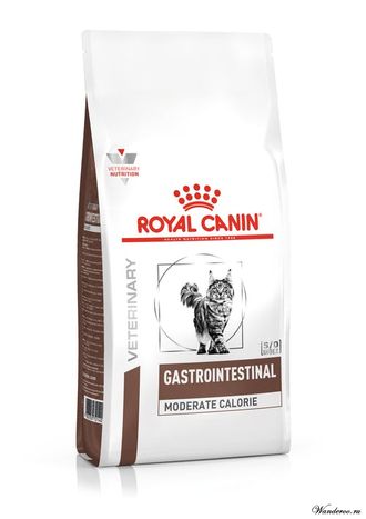 Royal Canin Gastro Intestinal Moderate Calorie Роял Канин Гастро Интестинал Модерат Кэлори  Диета с умеренным содержанием энергии для кошек при нарушении пищеварения  2 кг