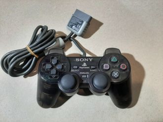 SONY Контроллер Zen Black Прозрачный Черный для PlayStation 1 DualShock 1 SCPH-1200 Сделан в Японии (копия)