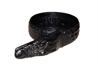 Ремень с крокодилами