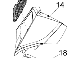 Панель капота левая оригинал BRP 517305527 517304833 для BRP LYNX/Ski-Doo (Yellow Side Access Panel LH)