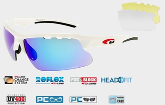 Солнцезащитные очки Goggle FAUN T579-3 со сменными линзами