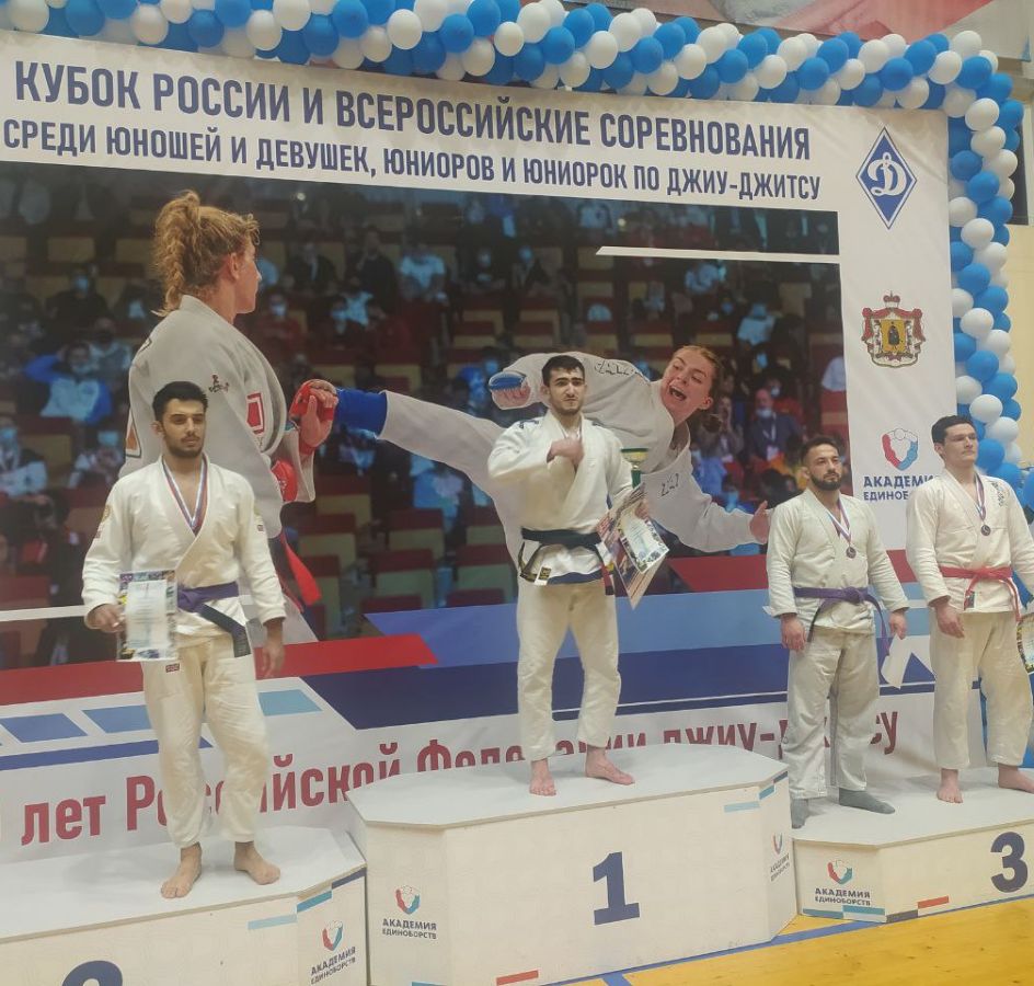 Ибрагим Исмаилов - победитель Кубка России по джиу-джитсу в весовой категории до 85 кг