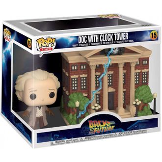 Фигурка Funko POP! Vinyl: Town: BTTF: Doc witch Clock Tower