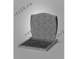 Семейный памятник Гранит серый №46 Эконом 700х900х50мм