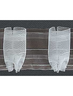 Шторная тесьма мелким оптом на базе "Антик" в Воронеже, складки тюльпан и многие другие.