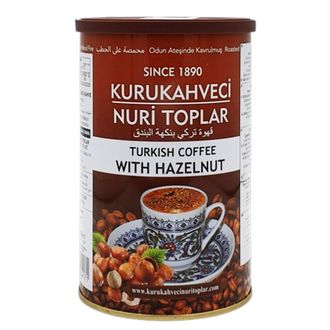 Кофе молотый с фундуком, 250 гр., Nuri Toplar, Турция