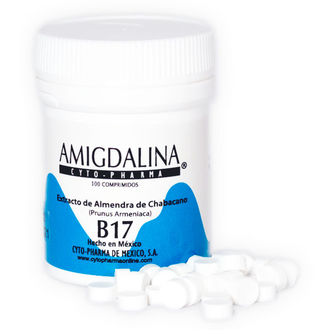 Витамин B17 (100 таблеток, в каждой по 100 мг Амигдалина)
