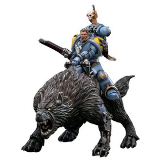 Фигурка Warhammer 40K Space Wolves Thunderwolf Cavalry Frode 1:18