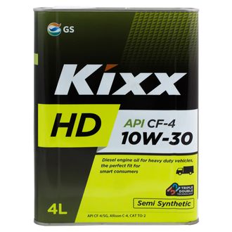 Масло моторное полусинтетическое Kixx HD CF-4 10W-30 L200244TE1 дизель 4л