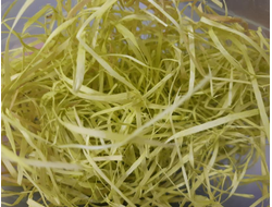 Древесная стружка, 40 г, цвет №01 Лаймово - Желтый