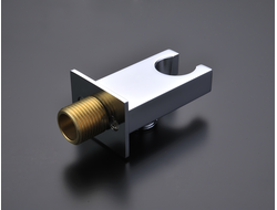 Кронштейн для ручной лейки проходной квадратный