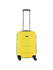 Пластиковый чемодан Freedom желтый размер S