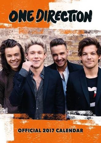 One Direction Official Календарь 2017 ИНОСТРАННЫЕ ПЕРЕКИДНЫЕ КАЛЕНДАРИ 2017, One Direction Official