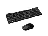 Комплект клавиатура и мышь беспроводные FUMIKO OFFICE MASTER черный, FSA-01-K