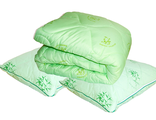 Комплект «Двуспалка-тик всесезонный» 2 подушки (50Х70) тик + 2-спальное одеяло тик (172Х205) всесезонное