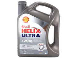 Моторное масло Shell Helix Ultra ECT 5W30 синтетическое 4 л.