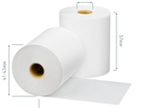 Чековая лента термо бумага 57 мм намотка 27 метров в наличии для кассового аппарата
