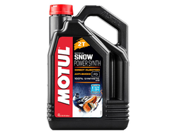 Масло моторное для снегоходов Motul SNOWPOWER SYNTH 2T (Синтетика) - 4Л  (108210)