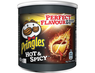 Чипсы Pringles Hot Spicy gr маленькая банка