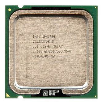 Процессор Intel celeron D 331 2.66 Ghz socket 775 (533) (комиссионный товар)
