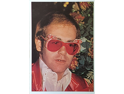 Elton John Музыкальные открытки, Original Music Card, винтажные почтовые открытки, Intpressshop