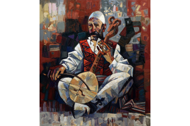 Lahuta
холст/масло 80x70см 2021 г. (продана)