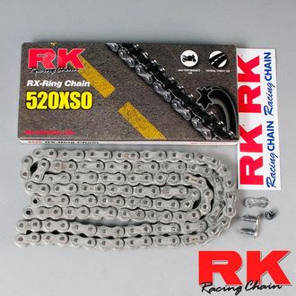 Цепь RK 520XSO-114 для мотоциклов до 750 (с сальниками RX-RING)