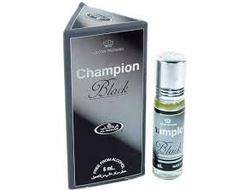 Арабские масляные духи Champion Black (мужские), 6 мл