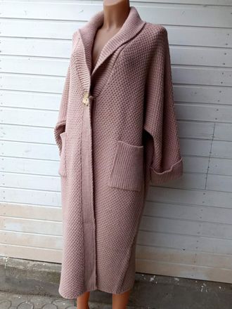 кардиган- пальто на 1 пуговке, размер 50-56