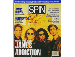 Spin Magazine June 1991 Jane’s Addiction Cover, Иностранные музыкальные журналы,, Intpressshop