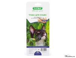 Трава для кошек ячмень TitBit  Артикул: 9444Т