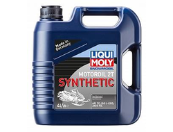 Масло моторное Liqui Moly для 2-х такт. снегоходов Snowmobil Motoroil 2T Synthetic L-EGD - 4 л. (Синтетика) (2246)