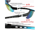 Поляризованные Спортивные Солнцезащитные очки для велоспорта 5 линз