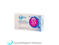 Месячные контактные линзы Maxima 55 UV (6 линз) в ЛинзаМаркет Ижевск