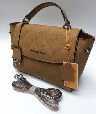 Сумка Michael Kors Ava Small Light-brown / Светло-коричневая