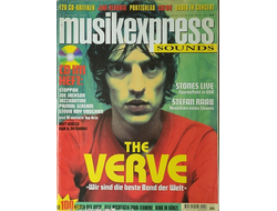 Musikexpress Sounds Magazine November 1997 The Verve, Иностранные музыкальные журналы, Intpressshop